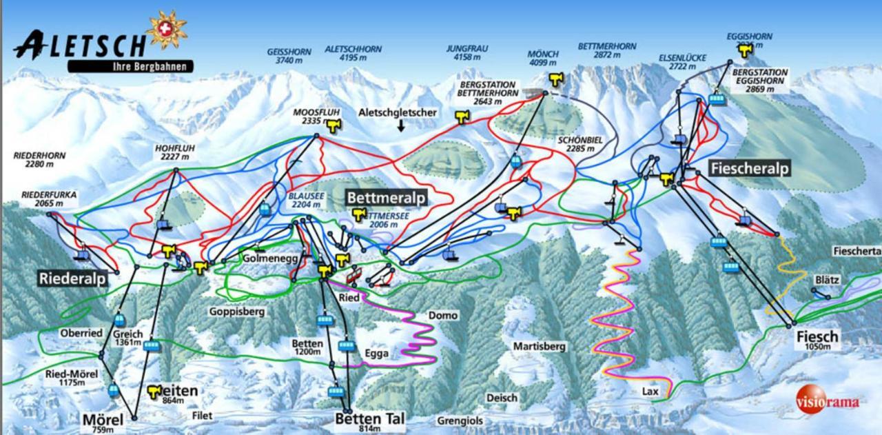 Apartament Weisshorn 24 Riederalp Zewnętrze zdjęcie
